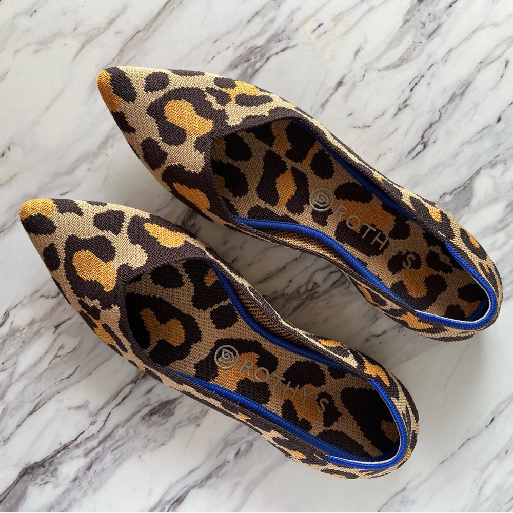 Rothy’s The Point - Big Cat Cheetah / Leopard